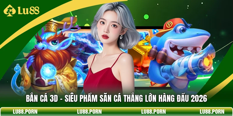 Bắn Cá 3D - Siêu Phẩm Săn Cá Thắng Lớn Hàng Đầu 2026
